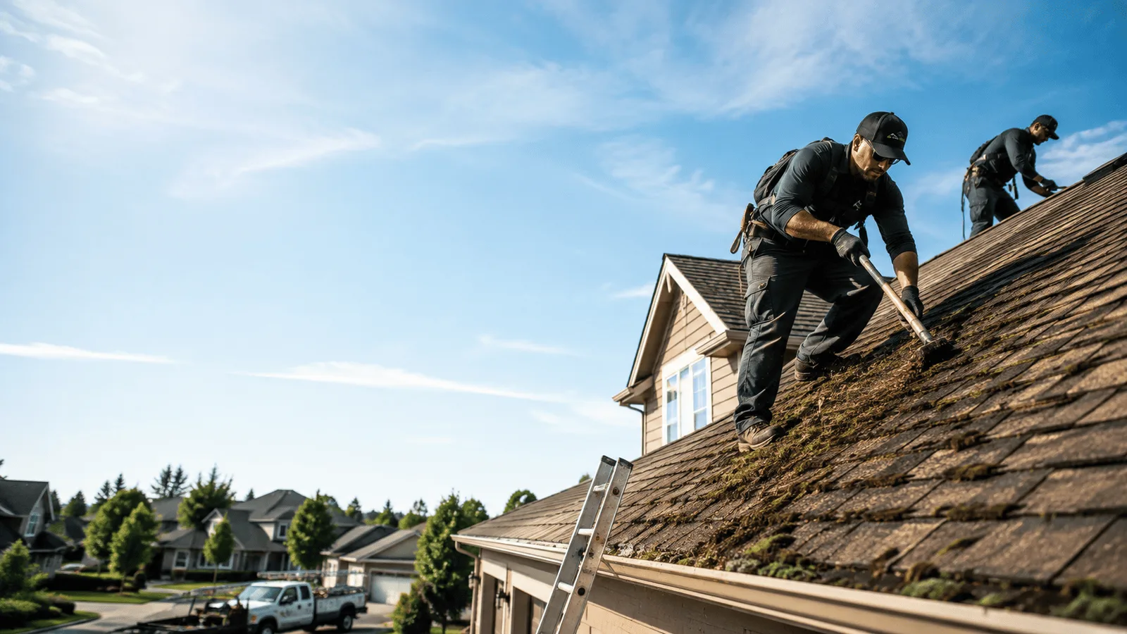 Roof Moss Removal in Kearsarge, MI near me